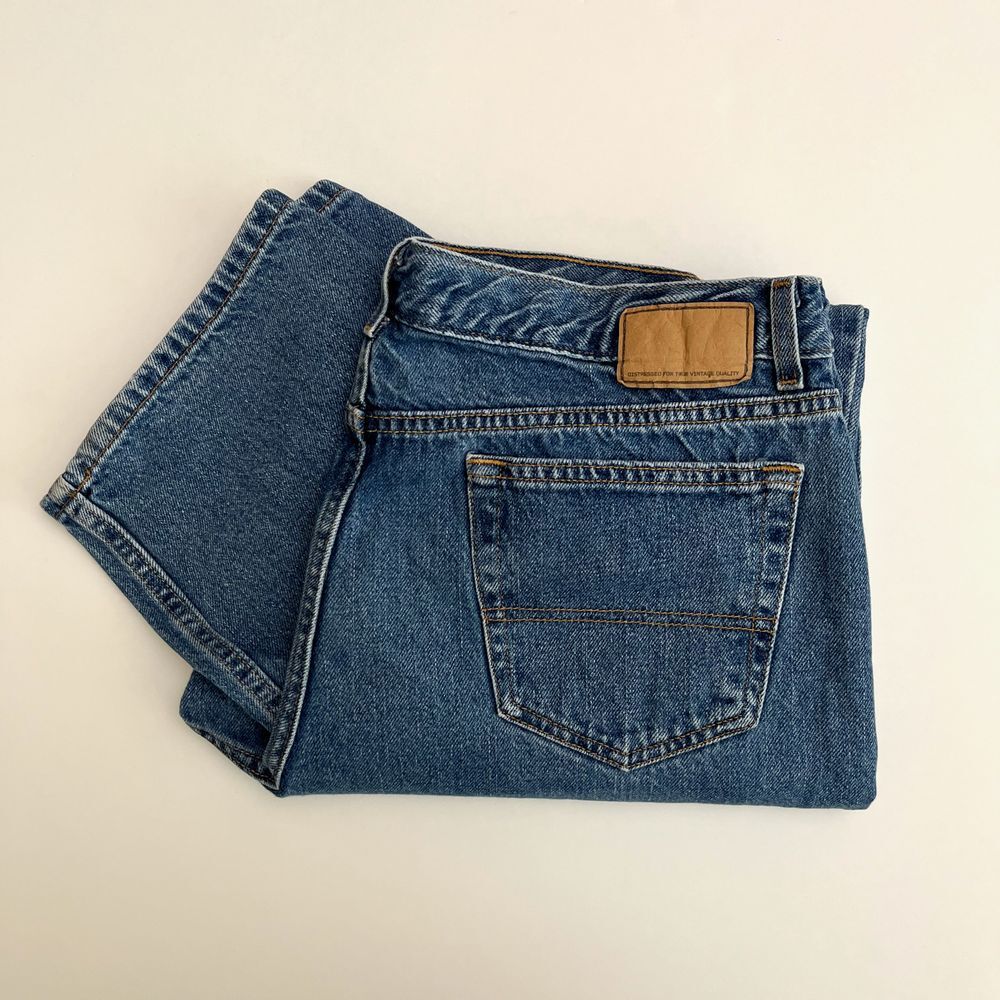 Urban Pipeline Mens Jeans, Y2K Style Mens Jeans, Urban Pipeline Blue Denim 31